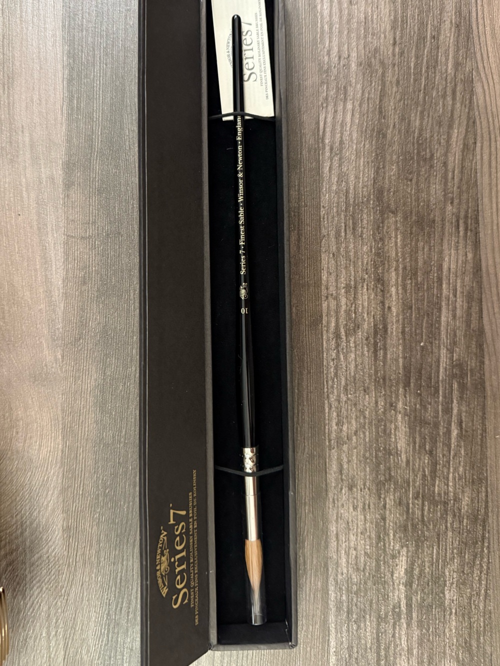 Winsor & Newton Series 7 Kolinsky Sable Brush – Size 10 – New in Box - Picture 2 of 7